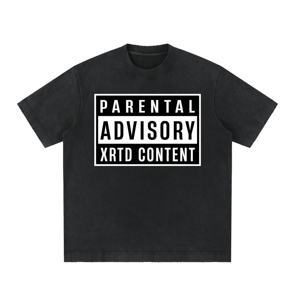Heavyweight Vintage Washed Frayed T-Shirt