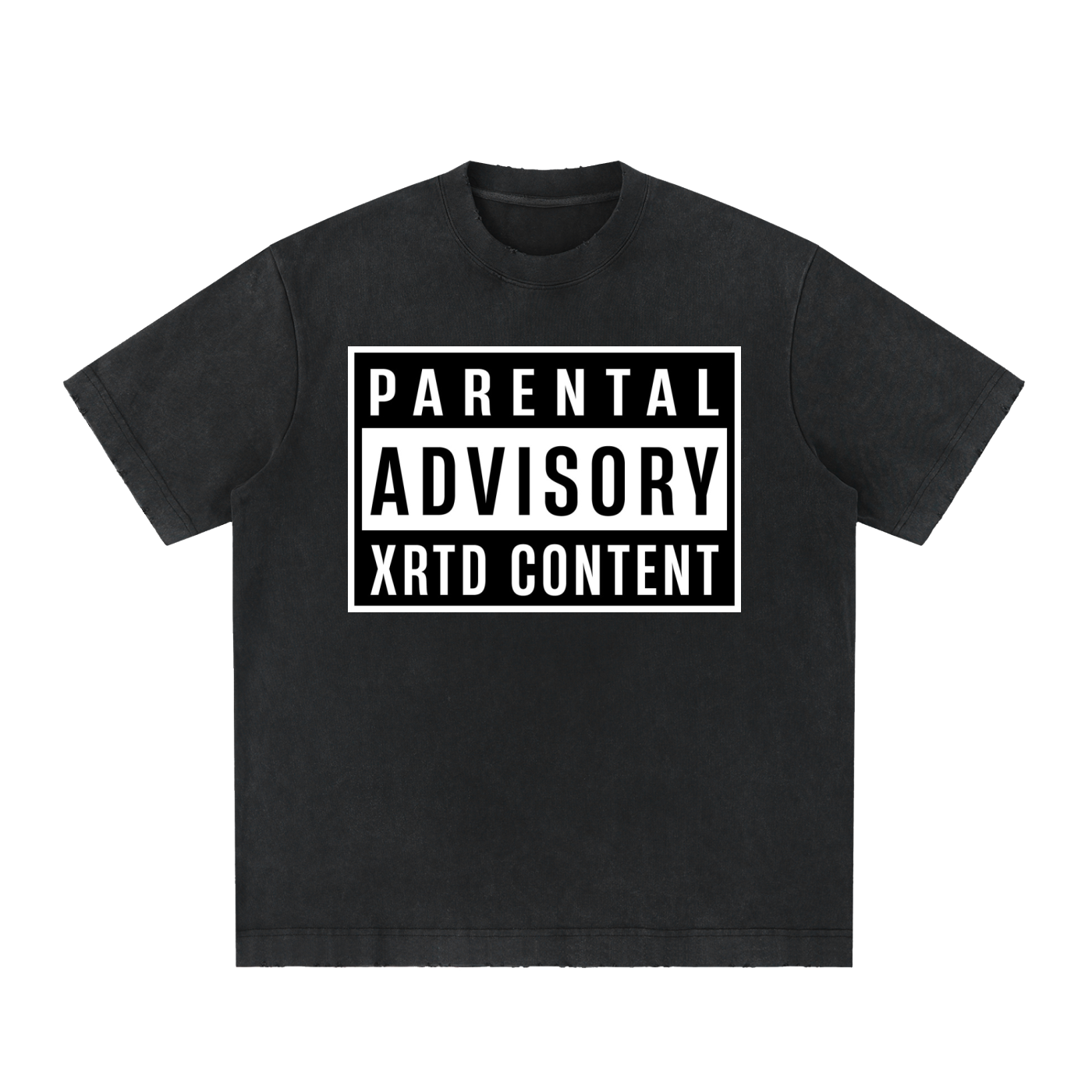 Heavyweight Vintage Washed Frayed T-Shirt