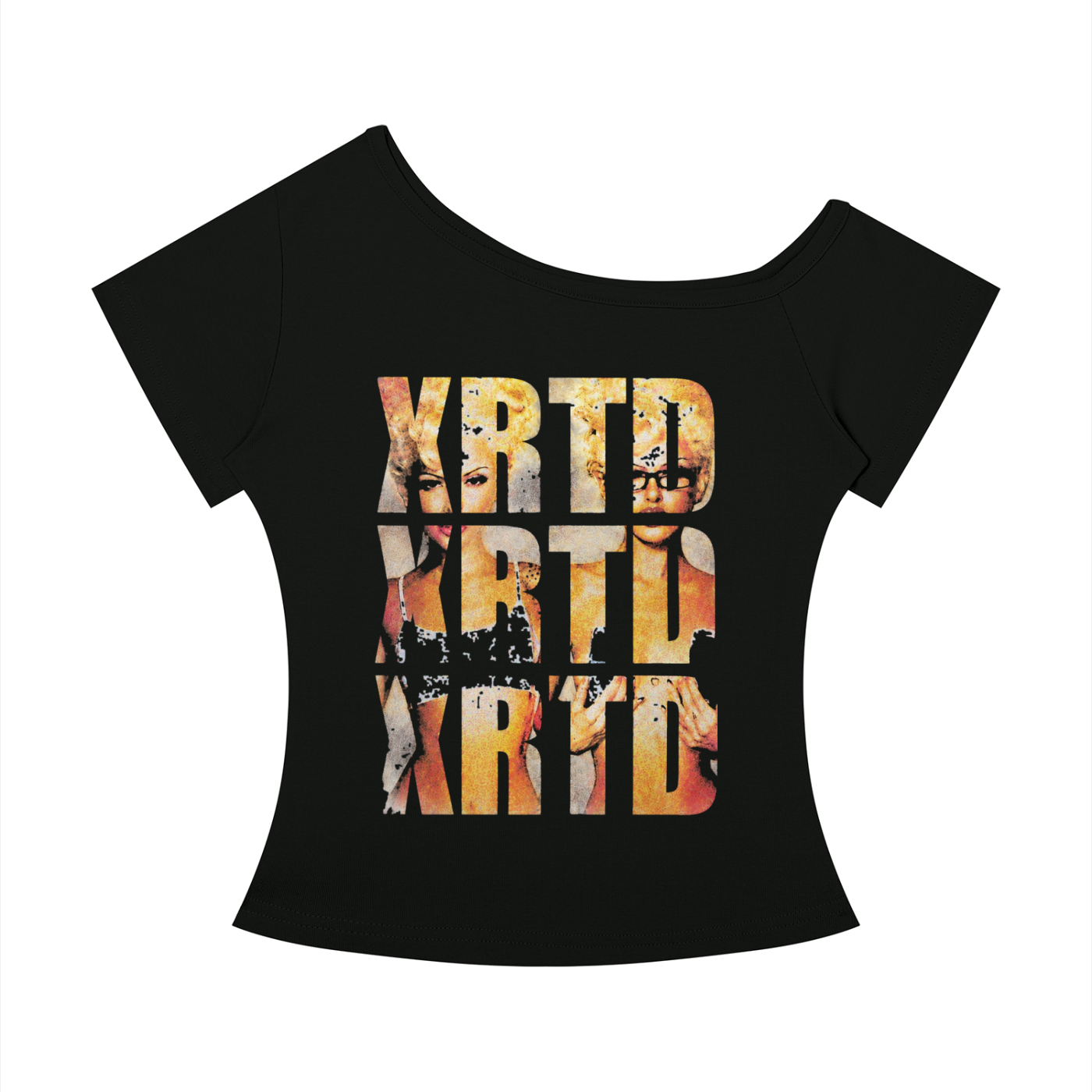 Promo Off-the-Shoulder Tee
