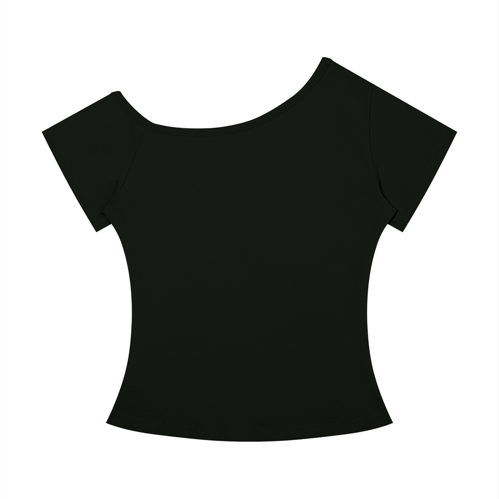 Promo Off-the-Shoulder Tee